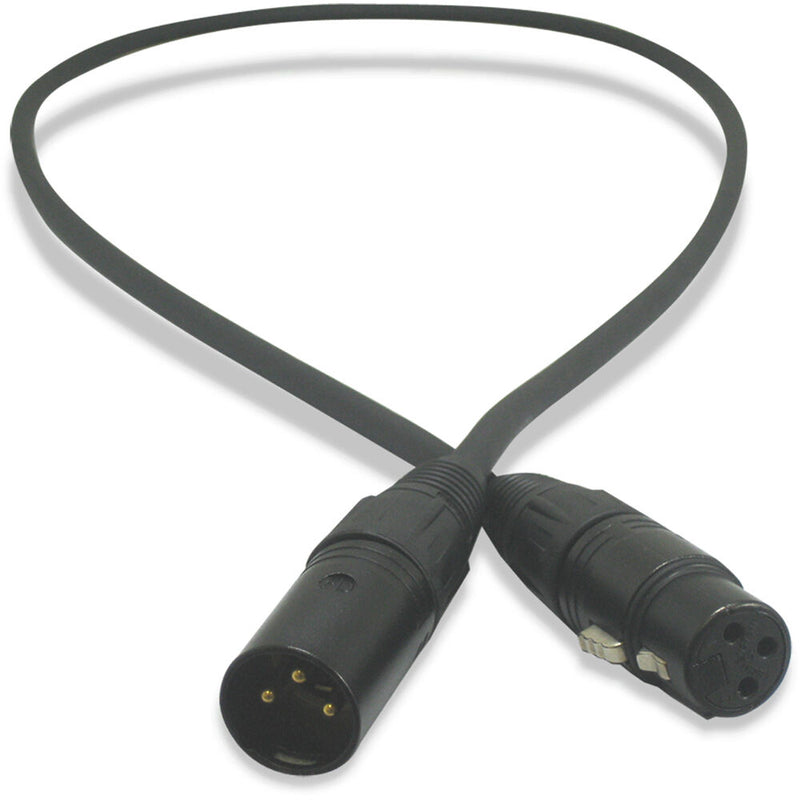 Lex Products Pro Audio Male to Female XLR Microphone Cable (25')