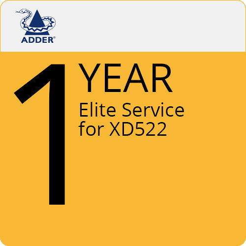 Adder Elite Service for ADDERLink XD522 KVM Extender (1-Year)