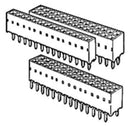 AMPHENOL COMMUNICATIONS SOLUTIONS 75915-303LF PCB Receptacle, Board-to-Board, 2.54 mm, 1 Rows, 3 Contacts, Through Hole Mount, Dubbox 75915