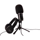Zoom PodTrak P2 Dual USB Mic Recorder Kit with Two ZUM-2 Podcast Mic Packs