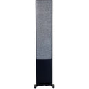 ELAC UFR52 Floorstanding Speakers (Satin Black with Walnut Sides, Pair)