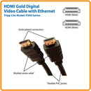 Tripp Lite High-Speed HDMI Cable with Ethernet (25')