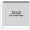 MCS 12 x 12 Scrapbook with Photo Opening On Cover (Love, Pink)