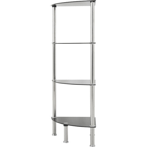 AVF Group Small Four-Tier Corner Shelving Unit