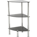 AVF Group Small Three-Tier Corner Shelving Unit