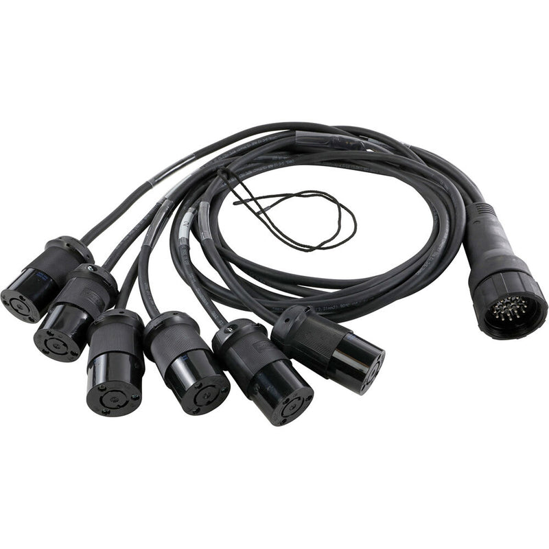Lex Products EverGrip Break-Out Male LSC19 to Female L6-20 Cable (6')