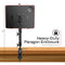 CTA Digital Custom Flex Desk Clamp Mount with Security Enclosure for 10.2" iPads and Select Other Tablets