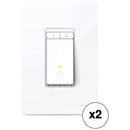 TP-Link HS220 Smart Wi-Fi Light Switch with Dimmer (2-Pack)