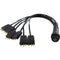 Lex Products EverGrip Break-In Female LSC19 to Male Stage Pin Cable (3')