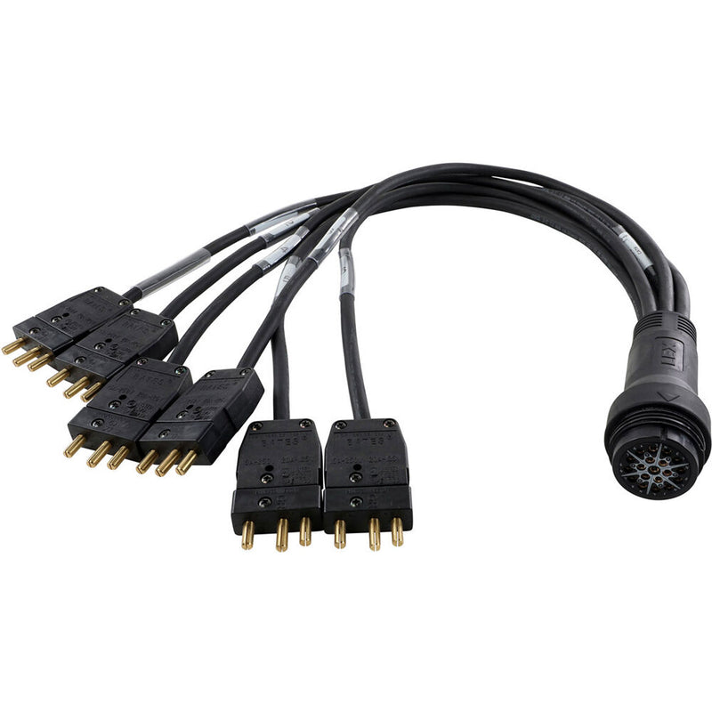 Lex Products EverGrip Break-In Female LSC19 to Male Stage Pin Cable (3')