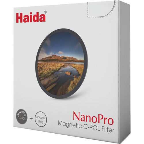 Haida NanoPro Magnetic Circular Polarizer Filter with Adapter Ring (58mm)
