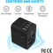 Adonit PD-4A1C 30W Universal World Travel Adapter (Black)