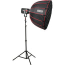 CAME-TV Quick Set Up Softbox 120 with Grid and Bowens Speed Ring (47.2")