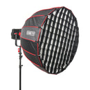 CAME-TV Quick Set Up Softbox 120 with Grid and Bowens Speed Ring (47.2")