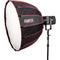 CAME-TV Quick Set Up Softbox 120 with Grid and Bowens Speed Ring (47.2")