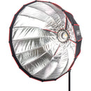 CAME-TV Quick Set Up Softbox 120 with Grid and Bowens Speed Ring (47.2")