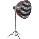 CAME-TV Quick Set Up Softbox 90 with Grid and Bowens Speed Ring (35.4")