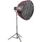 CAME-TV Quick Set Up Softbox 90 with Grid and Bowens Speed Ring (35.4")