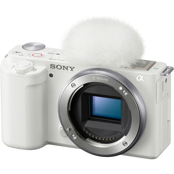 Buy in India Sony ZV-E10 Mirrorless Camera (White) – Tanotis