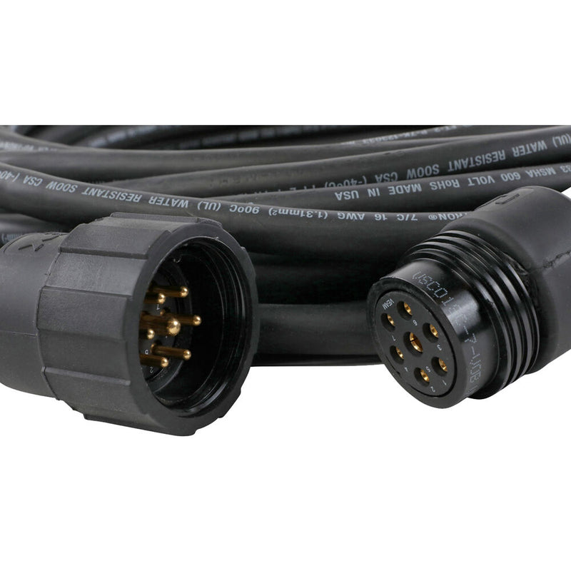 Lex Products EverGrip Cable Extension 150' Ext Motor Molded 7P Socapex Cable