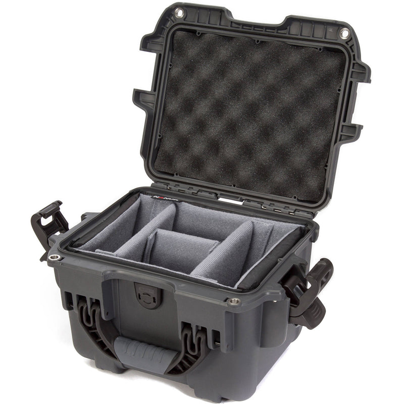 Nanuk 908 Hard Utility Case with Padded Divider Insert (Graphite)