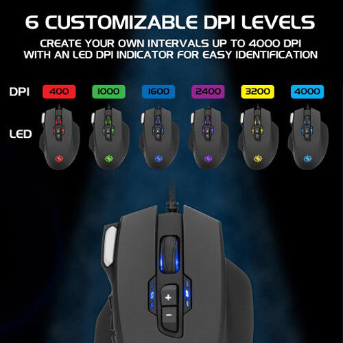 Enhance Theorem 2 Pro Gaming Mouse (Black)