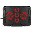 Enhance Cryogen 2 Gaming Laptop Cooling Stand (Black with Red LEDs)