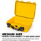Nanuk 915 Hard Utility Case without Insert (Yellow)