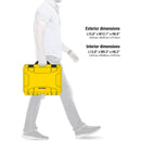 Nanuk 915 Hard Utility Case without Insert (Yellow)