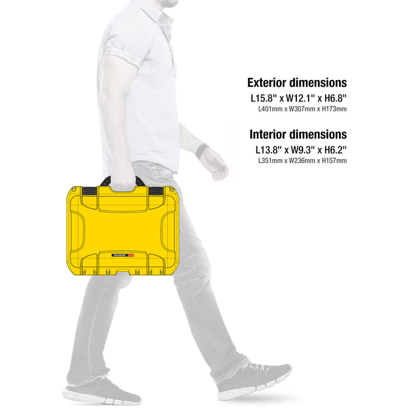 Nanuk 915 Hard Utility Case without Insert (Yellow)