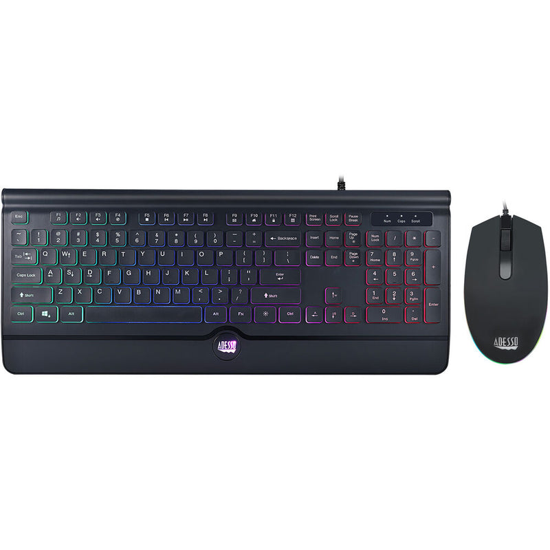 Adesso Illuminated Gaming Keyboard/Mouse Combo