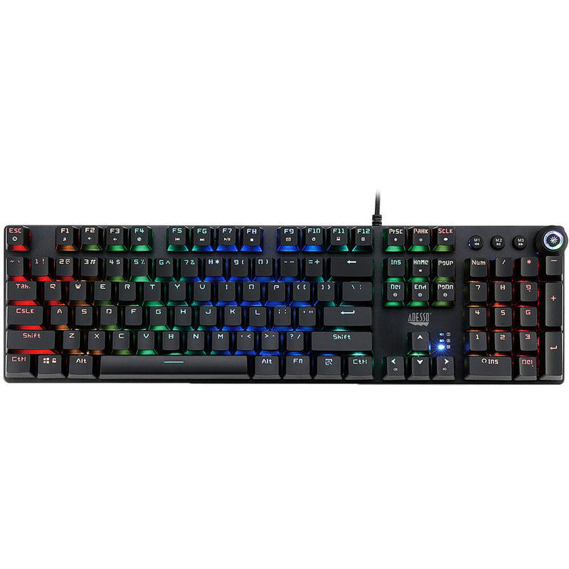 Adesso AKB-650EB Mechanical RGB Gaming Keyboard (Black)