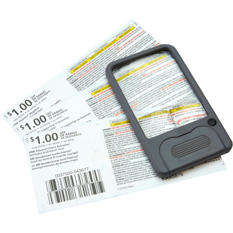 Carson PM-33 LED Pocket Magnifier