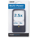 Carson PM-33 LED Pocket Magnifier