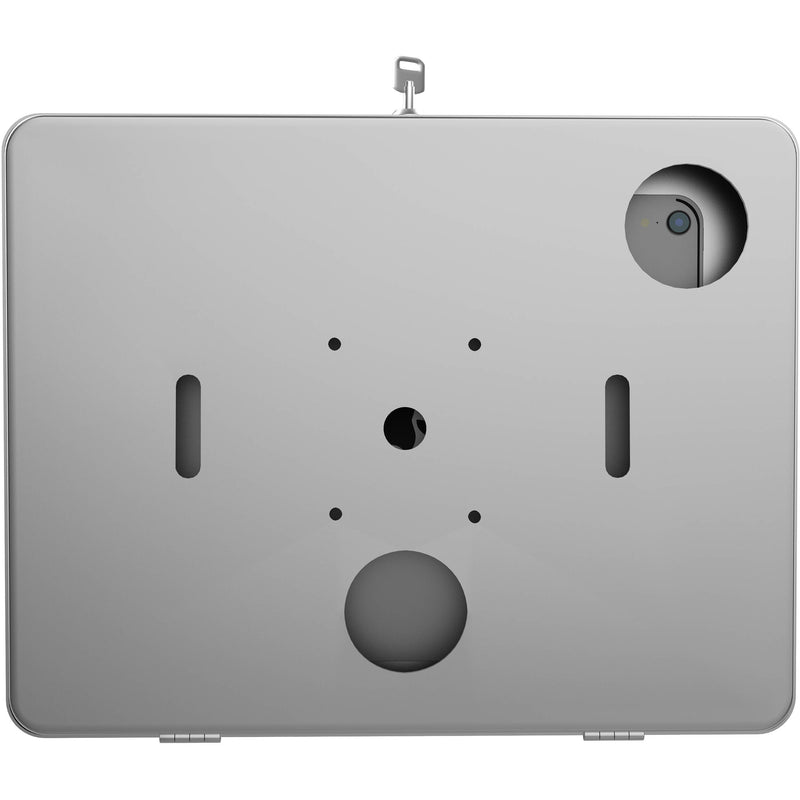 CTA Digital Locking Tablet Wall Mount for Select iPads, Galaxy Tablets, and More (Silver)