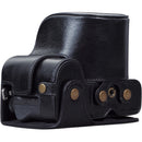 MegaGear Ever Ready Genuine Leather Case for Nikon Z 5 (Black)