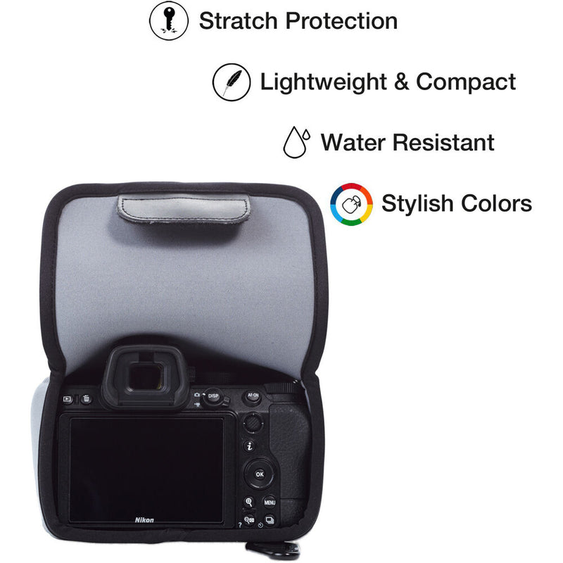 MegaGear Ultralight Neoprene Case for Nikon Z5 (Gray)