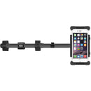 Macally Dual Position Adjustable Car Seat Headset Mount (Black)