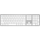 Macally Quick Switch Slim Wireless Bluetooth Keyboard for Mac