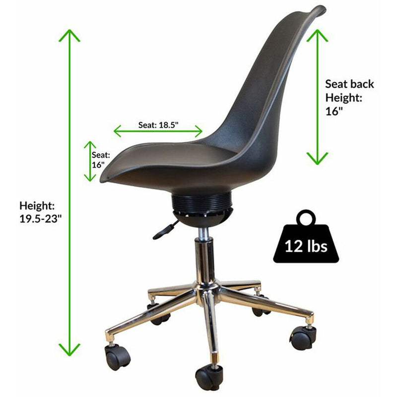 Uncaged Ergonomics Active Task Chair