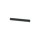 Winsted 10220 Slotted Lacing Panel for Vertical Racks - Horizontal (Pearl Gray)