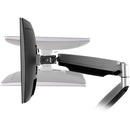 Mount-It! Dual-Monitor Desk Mount for Displays up to 32" (Silver)