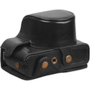 MegaGear Ever Ready Genuine Leather Camera Case for FUJIFILM X-E4 (Black)