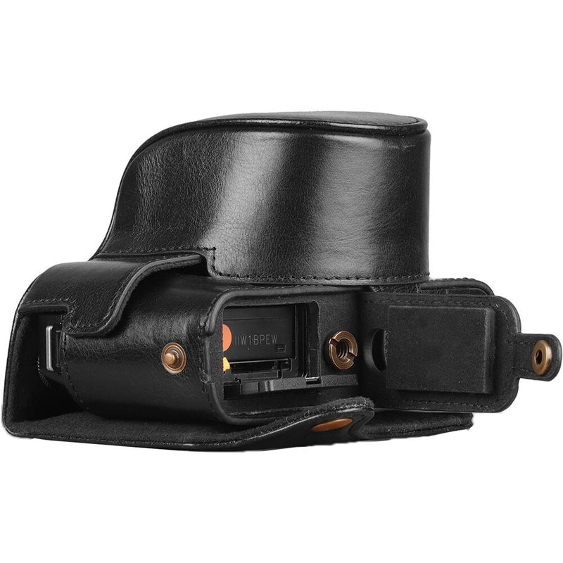 MegaGear Ever Ready Genuine Leather Camera Case for FUJIFILM X-E4 (Black)