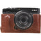 MegaGear Ever Ready Genuine Leather Camera Case for FUJIFILM X-E4 (Brown)