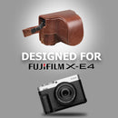 MegaGear Ever Ready Genuine Leather Camera Case for FUJIFILM X-E4 (Brown)