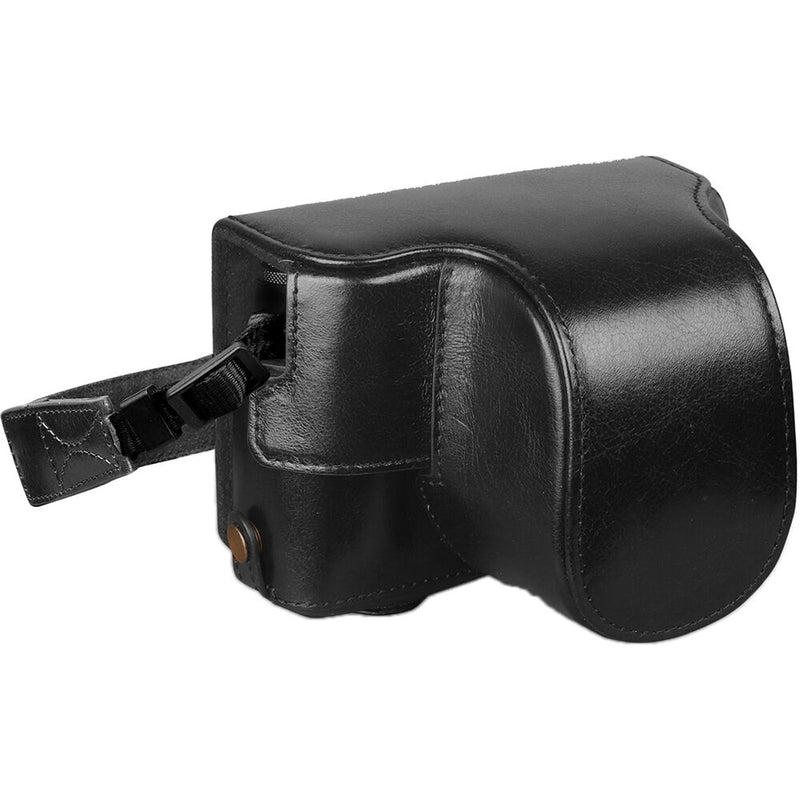 MegaGear Ever Ready Genuine Leather Camera Case for FUJIFILM X-E4 (Black)