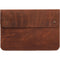 MegaGear Genuine Leather Sleeve Bag for 13-13.3" Laptop (Brown)