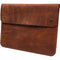 MegaGear Genuine Leather Sleeve Bag for 15-16" Laptop (Brown)