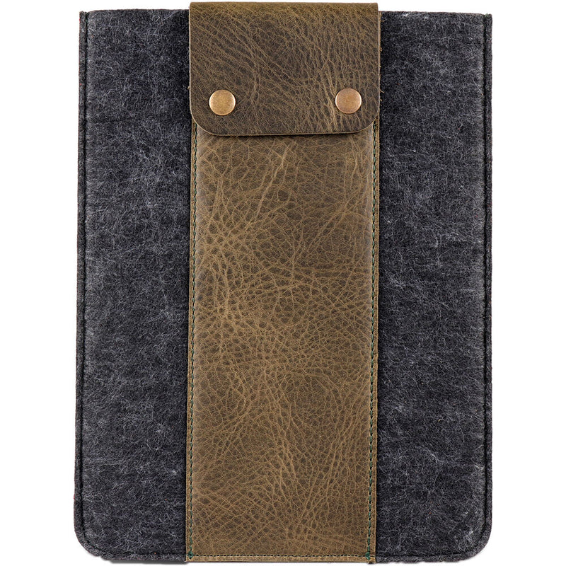 MegaGear Genuine Leather Tablet Sleeve Case for iPad Pro (Green)